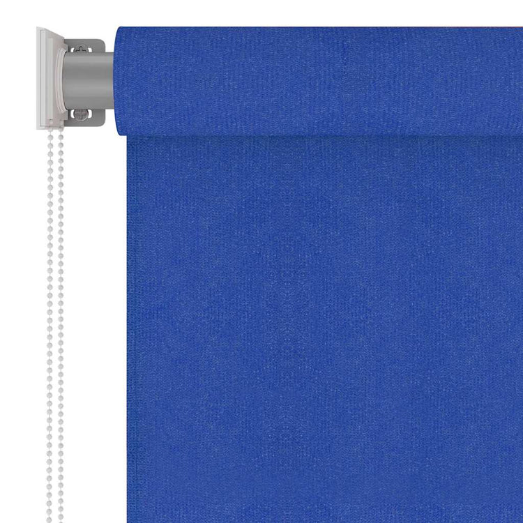 Vidaxl rolgordijn voor buiten 125(b)x140(h) cm hdpe blauw