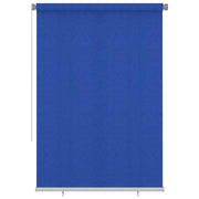 Vidaxl rolgordijn voor buiten 165(b)x230(h) cm hdpe blauw - afbeelding 1