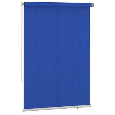 Vidaxl rolgordijn voor buiten 165(b)x230(h) cm hdpe blauw