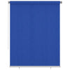 VidaXL Rolgordijn voor buiten 180x230 cm HDPE blauw