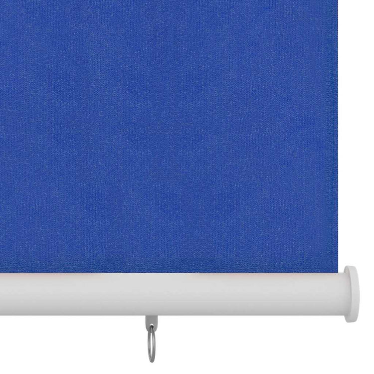 Vidaxl rolgordijn voor buiten 185(b)x230(h) cm hdpe blauw