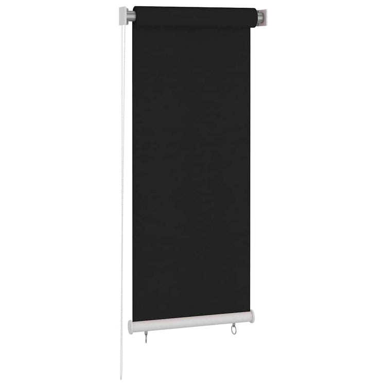 Vidaxl rolgordijn voor buiten 65(b)x140(h) cm zwart