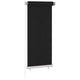 Vidaxl rolgordijn voor buiten 65(b)x140(h) cm zwart