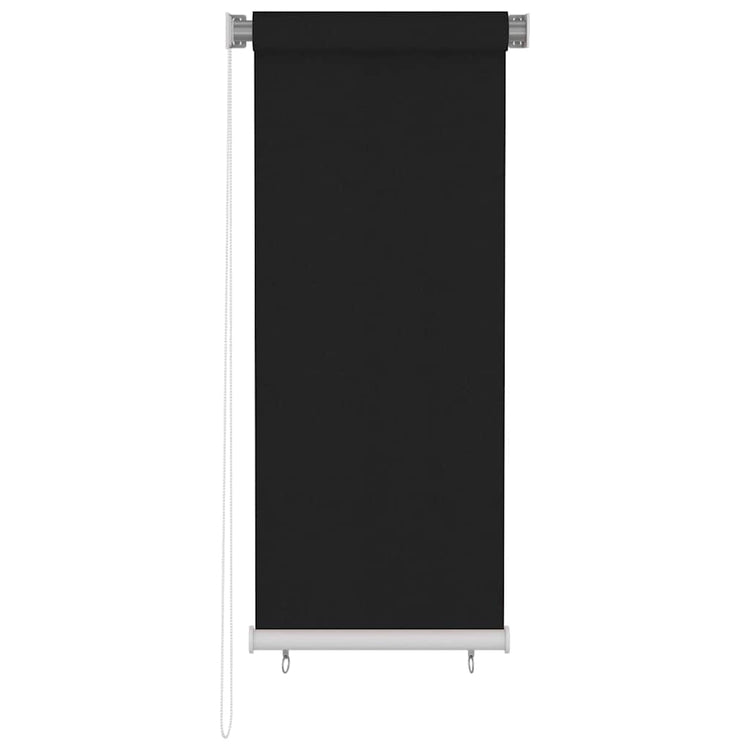 Vidaxl rolgordijn voor buiten 65(b)x140(h) cm zwart