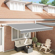 Vidaxl zijde frame met led-striplichten wit 350 x 250 cm aluminium - afbeelding 1