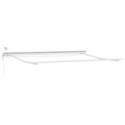 Vidaxl zijde frame wit 400 × 300 cm aluminium - afbeelding 2
