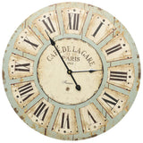 Vidaxl wandklok 60 cm mdf meerkleurig - afbeelding 2