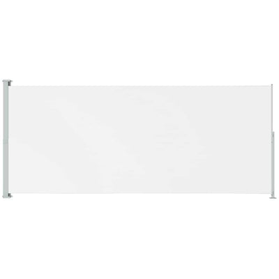 Vidaxl tuinscherm uittrekbaar 180x500 cm crèmekleurig