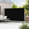 Vidaxl tuinscherm uittrekbaar 200x500 cm zwart