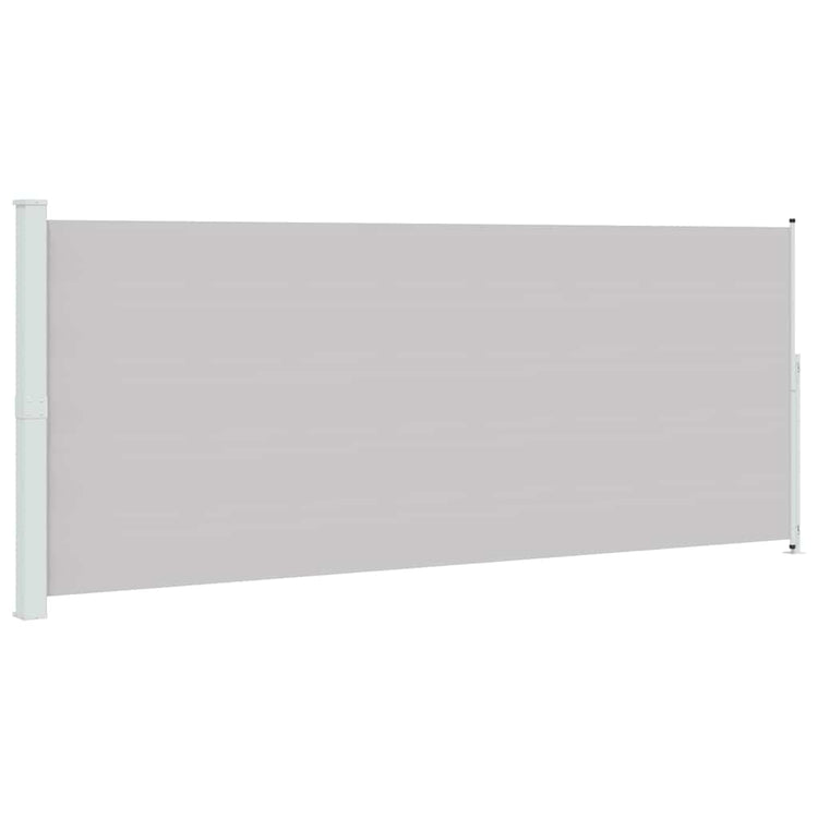 Vidaxl tuinscherm uittrekbaar 200x500 cm grijs