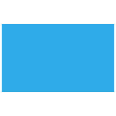 Vidaxl zwembadhoes rechthoekig 1000x600 cm pe blauw