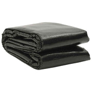Vidaxl zwembadhoes rechthoekig 800x500 cm pe zwart - afbeelding 1