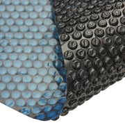 Vidaxl zwembadfolie solar drijvend 732x366 cm pe zwart en blauw - afbeelding 3