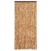 Vidaxl vliegengordijn 90x220 cm chenille oker en wit