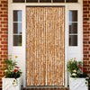 Vidaxl vliegengordijn 90x220 cm chenille oker en wit