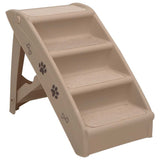Vidaxl hondentrap inklapbaar 62x40x49,5 cm bruin - afbeelding 2
