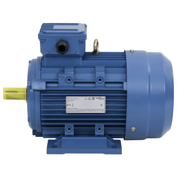 VidaXL Elektromotor 3 fase 4 kW 5,5 pk 2-polig 2840 rpm aluminium