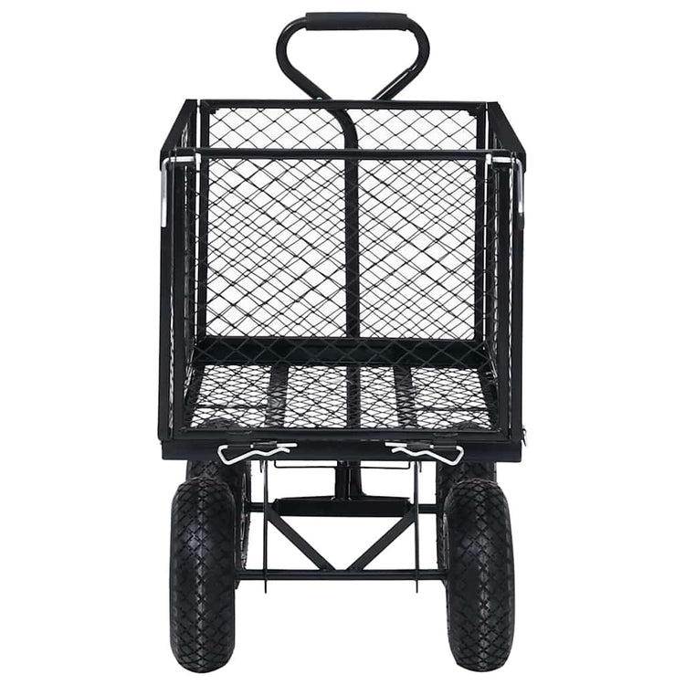Vidaxl tuinwagen 350 kg zwart