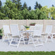 Vidaxl tuinstoelkussens 6 st 40x40x3 cm oxford stof grijs