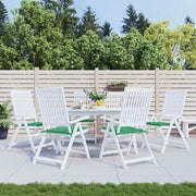 Vidaxl tuinstoelkussens 6 st 40x40x3 cm oxford stof groen - afbeelding 1