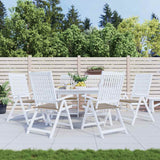 Vidaxl tuinstoelkussens 6 st 40x40x3 cm oxford stof taupe - afbeelding 1