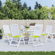Vidaxl tuinstoelkussens 6 st 40x40x3 cm oxford stof felgroen - afbeelding 1