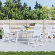 Vidaxl tuinstoelkussens 4 st 40x40x4 cm oxford stof ruitpatroon grijs - afbeelding 1