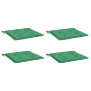 Vidaxl tuinstoelkussens 4 st 50x50x3 cm oxford stof groen - afbeelding 3