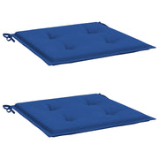 Vidaxl tuinstoelkussens 2 st 50x50x4 cm oxford stof koningsblauw - afbeelding 3