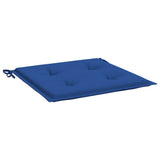 Vidaxl tuinstoelkussens 6 st 50x50x3 cm oxford stof koningsblauw - afbeelding 3
