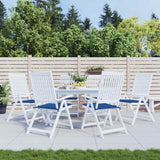 Vidaxl tuinstoelkussens 6 st 50x50x3 cm oxford stof koningsblauw - afbeelding 1