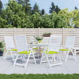 Vidaxl tuinstoelkussens 6 st 50x50x3 cm oxford stof felgroen - afbeelding 1