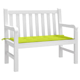 Vidaxl tuinbankkussen 100x50x3 cm oxford stof felgroen - afbeelding 3