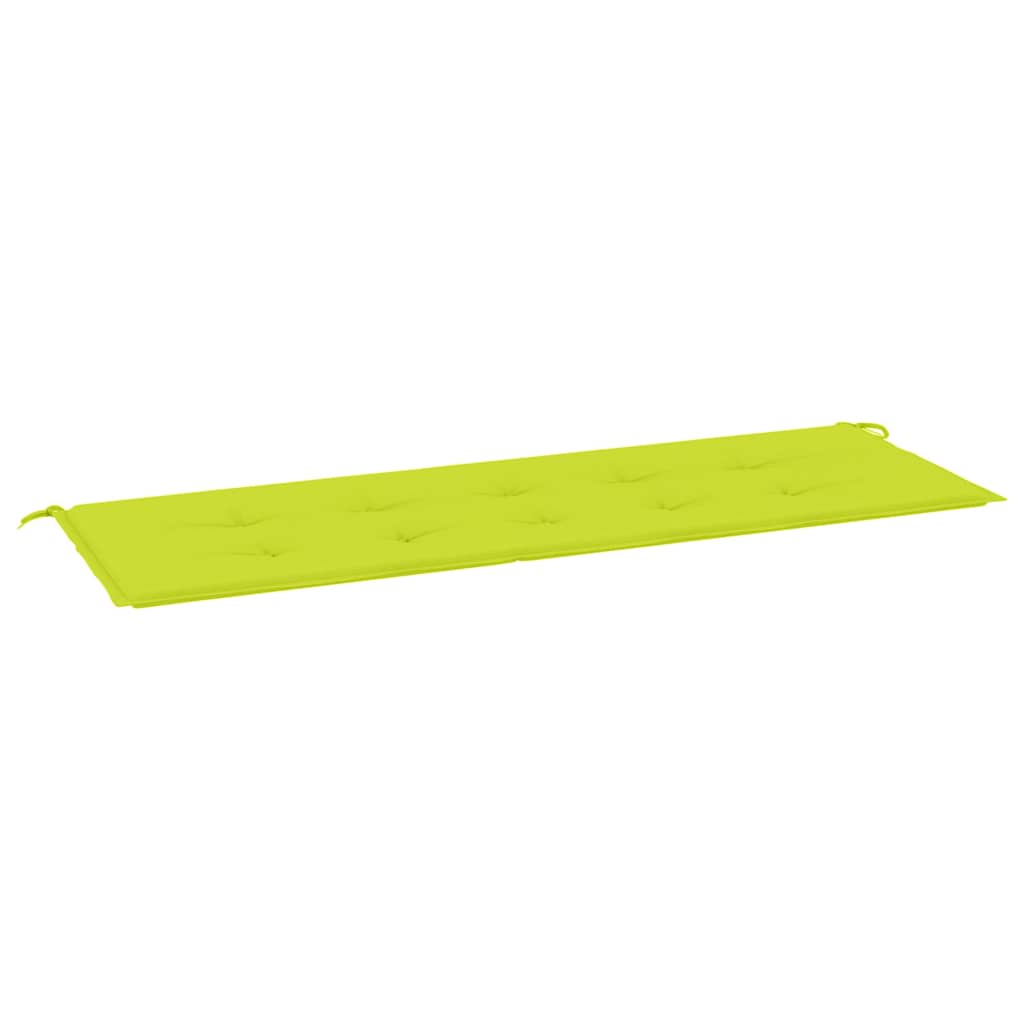 Vidaxl tuinbankkussen 150x50x3 cm oxford stof felgroen