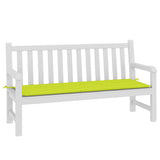 Vidaxl tuinbankkussen 150x50x3 cm oxford stof felgroen - afbeelding 3