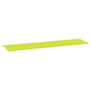 Vidaxl tuinbankkussen 200x50x3 cm oxford stof heldergroen - afbeelding 2