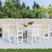 Vidaxl tuinstoelkussens 6 st 100x50x3 cm oxford stof beige - afbeelding 1