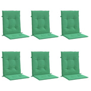 Vidaxl tuinstoelkussens 6 st 100x50x3 cm oxford stof groen - afbeelding 3