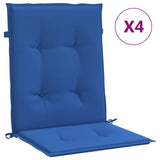 Vidaxl tuinstoelkussens 4 st 100x50x3 cm oxford stof koningsblauw - afbeelding 2