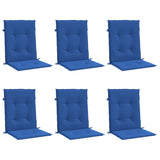 Vidaxl tuinstoelkussens 6 st 100x50x3 cm oxford stof koningsblauw - afbeelding 3