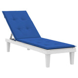 Vidaxl terrasstoelkussen (75+105)x50x4 cm koningsblauw - afbeelding 3