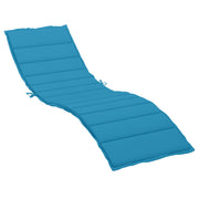 Vidaxl ligbedkussen 200x60x3 cm oxford stof blauw - afbeelding 2