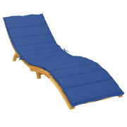 Vidaxl ligbedkussen 200x70x3 cm oxford stof koningsblauw - afbeelding 3