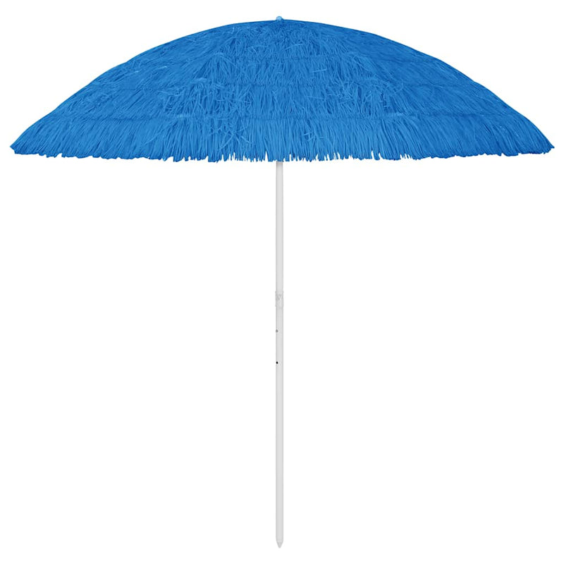 Vidaxl strandparasol hawaï 300 cm blauw