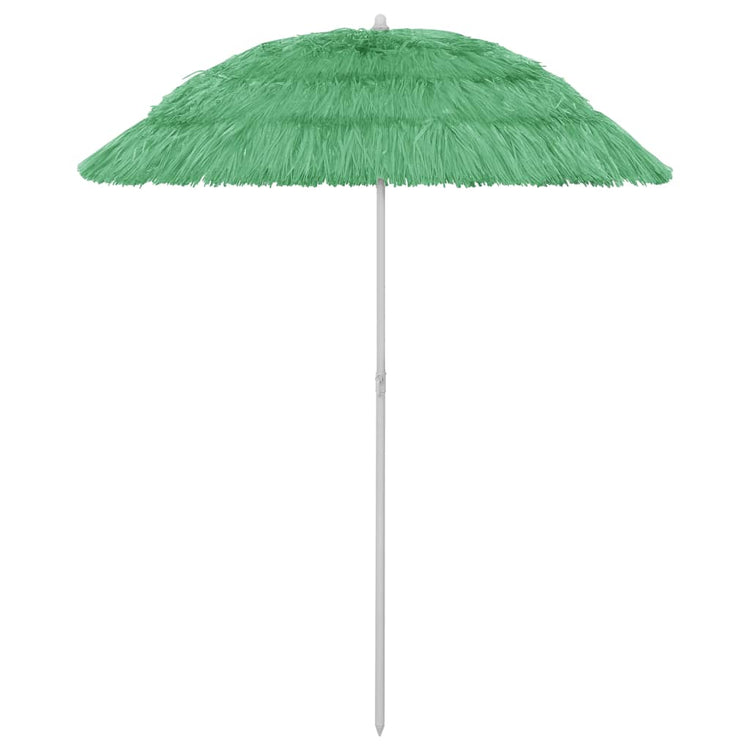 Vidaxl strandparasol hawaï 180 cm groen