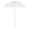 Vidaxl strandparasol hawaï 180 cm wit