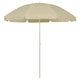 Vidaxl strandparasol 240 cm zandgeel