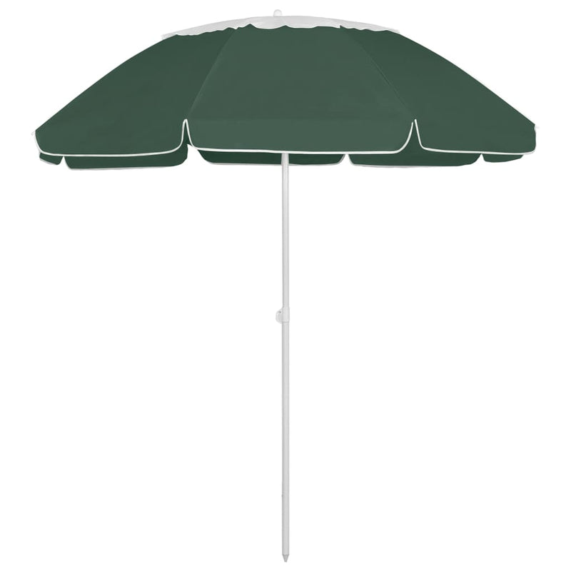 Vidaxl strandparasol 300 cm groen