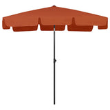 Vidaxl strandparasol 200x125 cm terracottakleurig - afbeelding 2