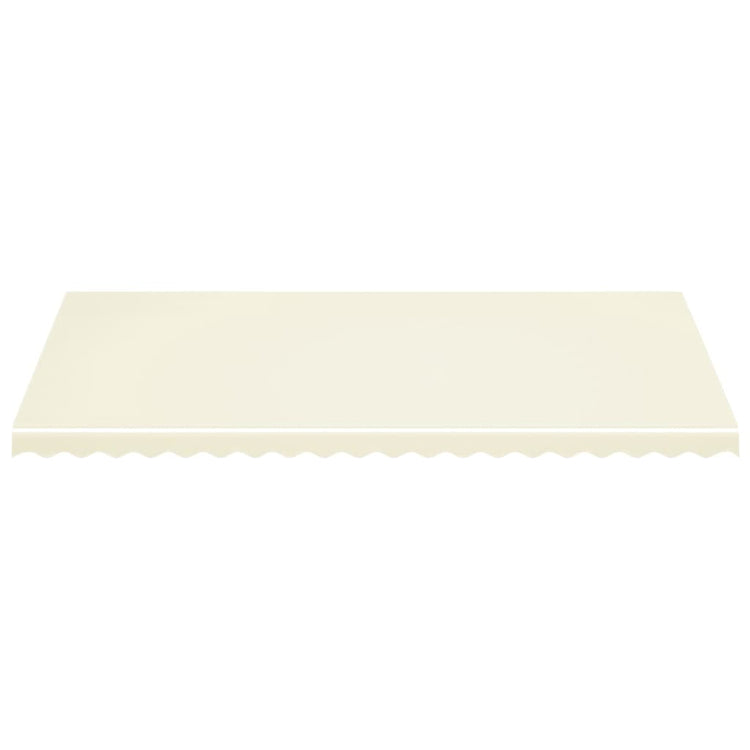 Vidaxl vervangingsdoek voor luifel 500x350 cm polyester crèmekleurig